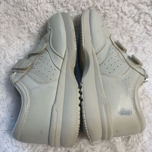 Propet Men's Life Walker Strap Comfort Walking Shoes Leather Beige Size 7 - Picture 5 of 11